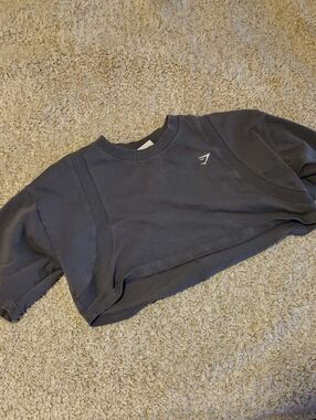 Oversized Cropped Gymshark Top